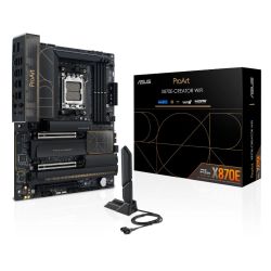 Asus PROART X870E-CREATOR WIFI, AMD X870E, AM5, ATX, 4 DDR5, HDMI, 2 USB4, Wi-Fi 7, 10G & 2.5G LAN, PD 30W, 4x M.2 Asus PROART X870E-CREATOR WIFI, AMD X870E, AM5, ATX, 4 DDR5, HDMI, 2 USB4, Wi-Fi 7, 10G & 2.5G LAN, PD 30W, 4x M.2
